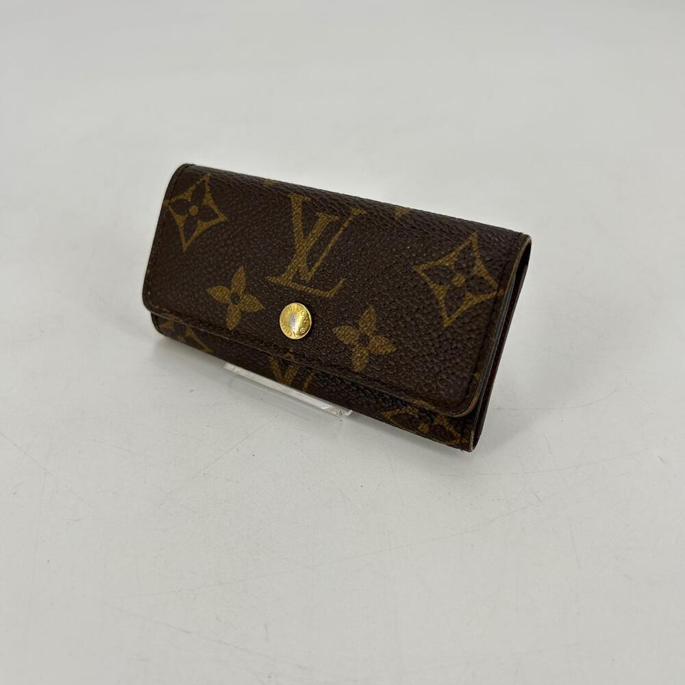 Louis Vuitton Multicles Wallet Key Case Black